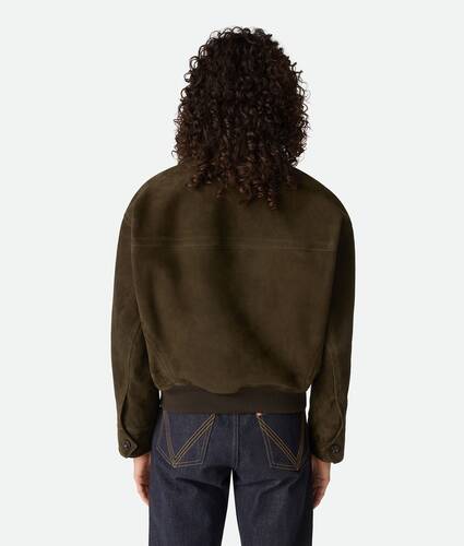 Suede Leather Blouson