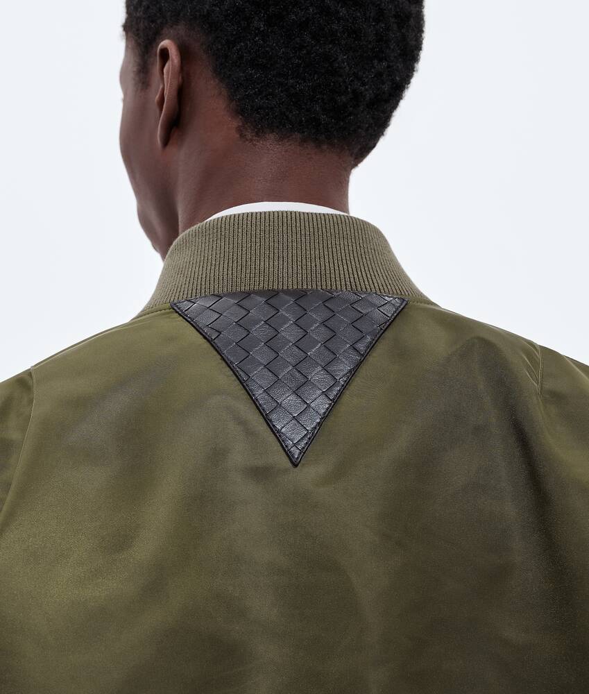 Display a large version of the product image 4 - Padded Nylon Bomber Jacket