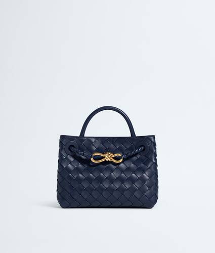 Women's Mini Andiamo in Petroleum Bottega Veneta United Arab Emirates EN - Image 1