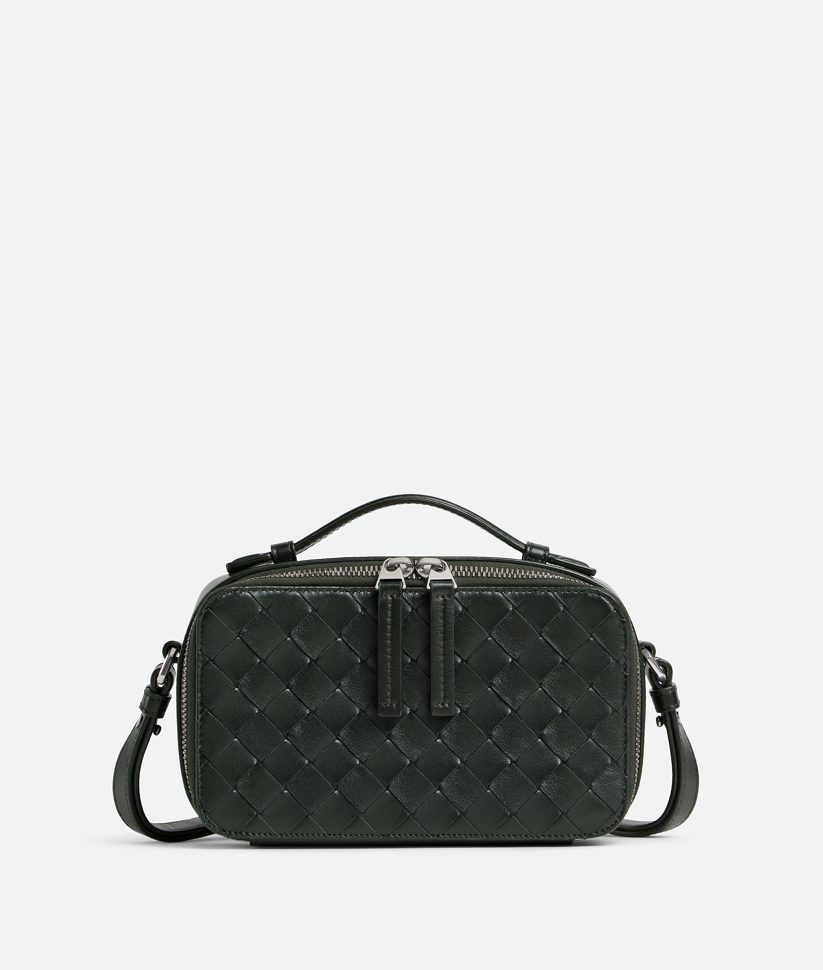 Bottega Veneta Getaway Phone Pouch - Dark Green - Man