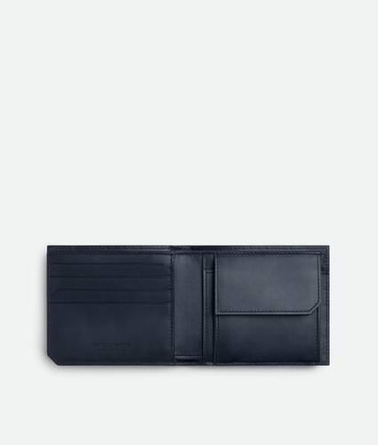 Men's Intrecciato Piccolo Bi-Fold Wallet With Coin Purse in Space Bottega Veneta Macao SAR China EN - Image 2