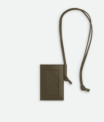 Men's Intrecciato Stamp Badge Holder in Cypress Bottega Veneta Macao SAR China EN - Image 2