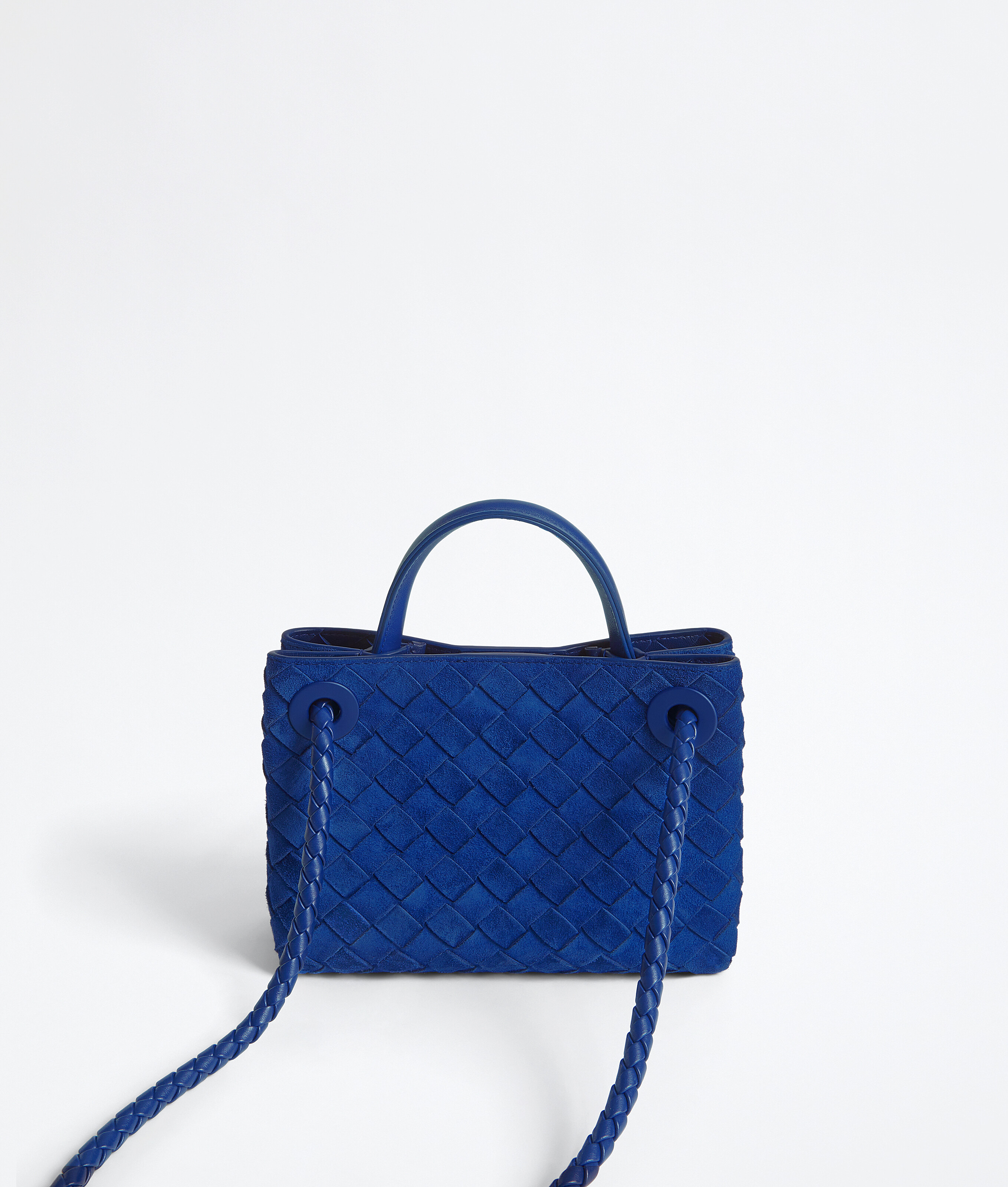Women's Mini Andiamo in Blue royal Bottega Veneta United Arab Emirates EN - Image 6