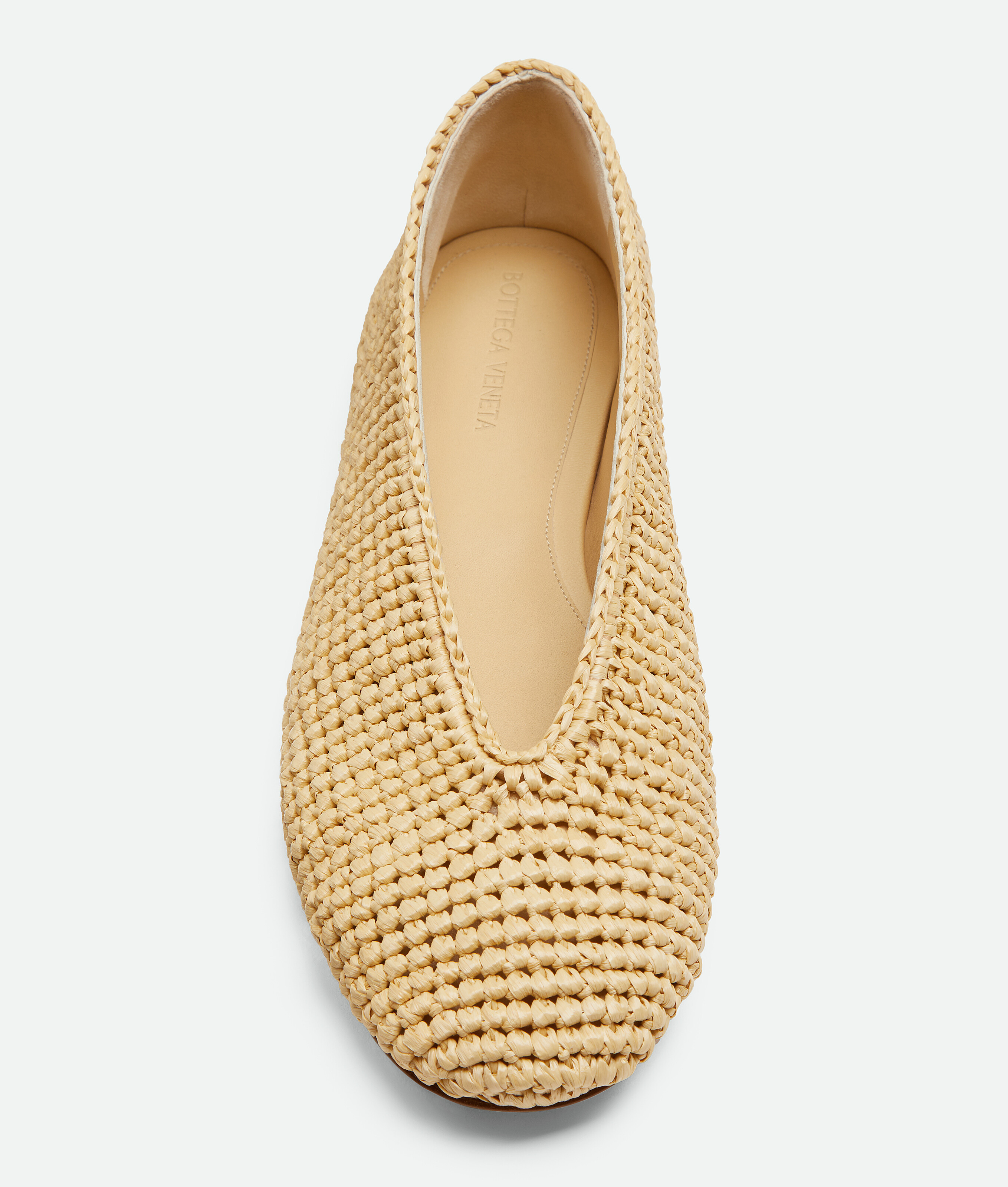 Women's Rosa Ballerina in Natural Bottega Veneta Taiwan EN - Image 4