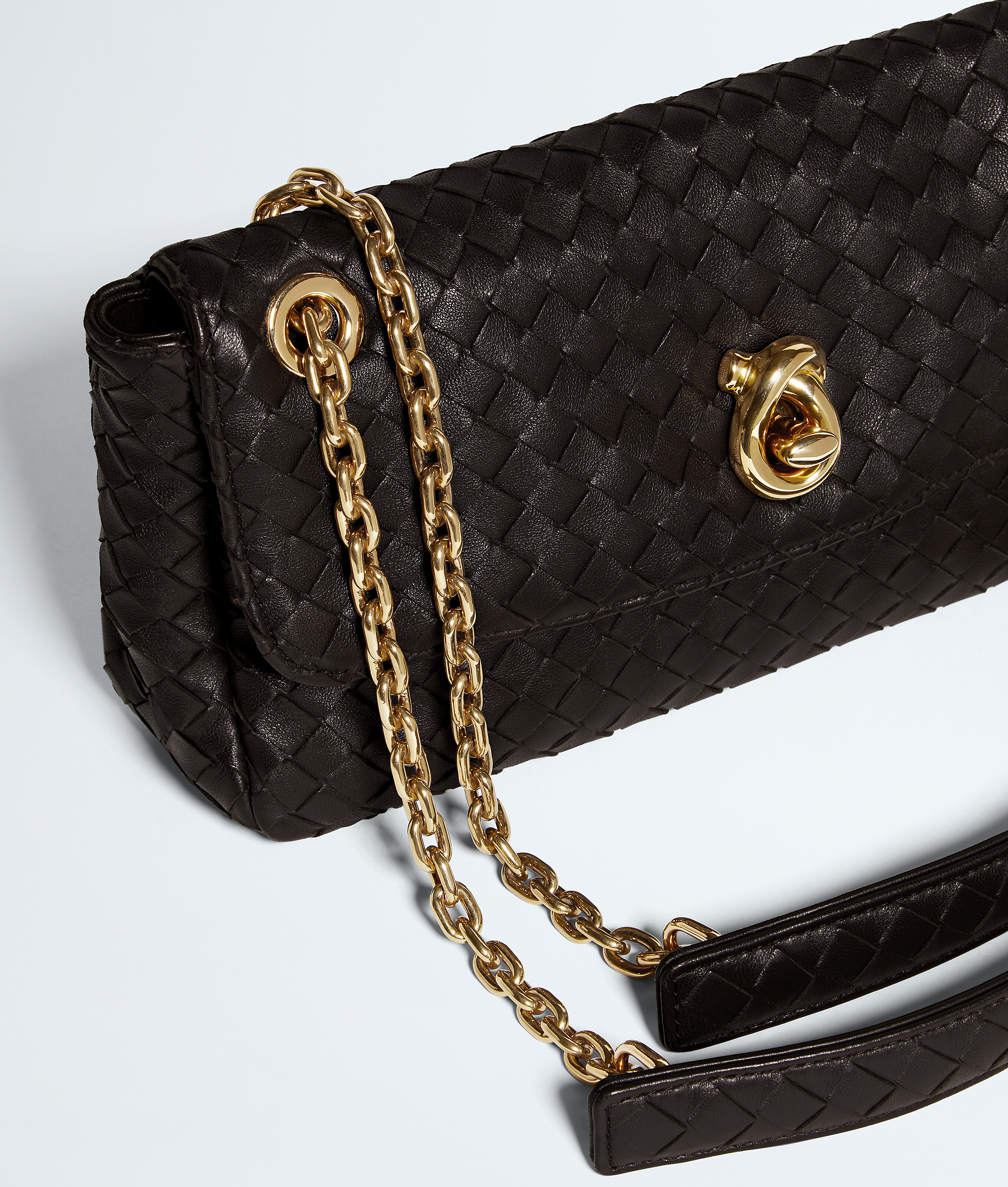 Women's Small Madison in Espresso Bottega Veneta Luxembourg EN - Image 7