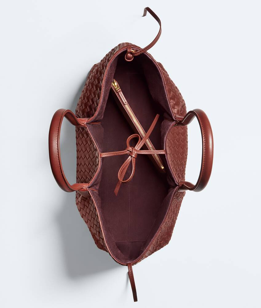 Pinacoteca grande para Mujer en Rust/deep mahogany Bottega Veneta M&eacute;xico ES - Image 3