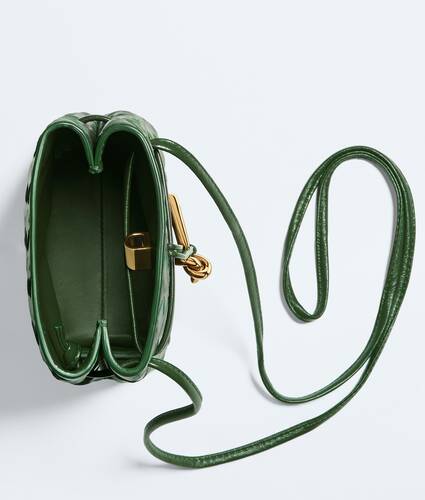 Women's Andiamo Phone Pouch in Basil Bottega Veneta Germany EN - Image 3