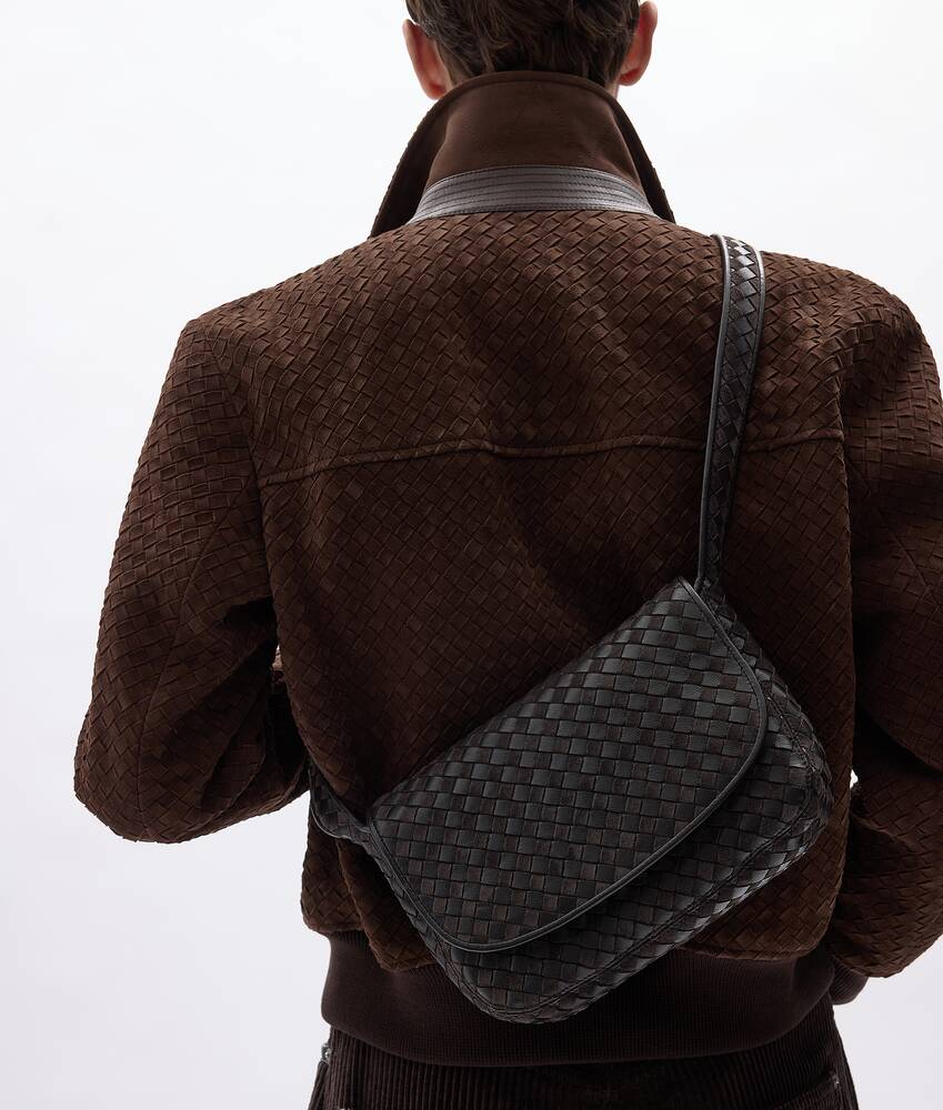 Men's Veneto Messenger  in Espresso Bottega Veneta Japan EN - Image 2