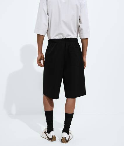 Wool Grain De Poudre Shorts