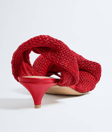 Sandales &agrave; bride arri&egrave;re Grace pour Femme en Cardinal Bottega Veneta Monaco FR - Image 5