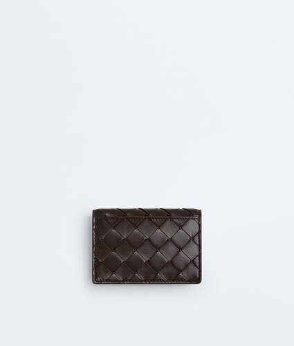 Women's Intrecciato Business Card Case in Fondant Bottega Veneta Kuwait EN - Image 3