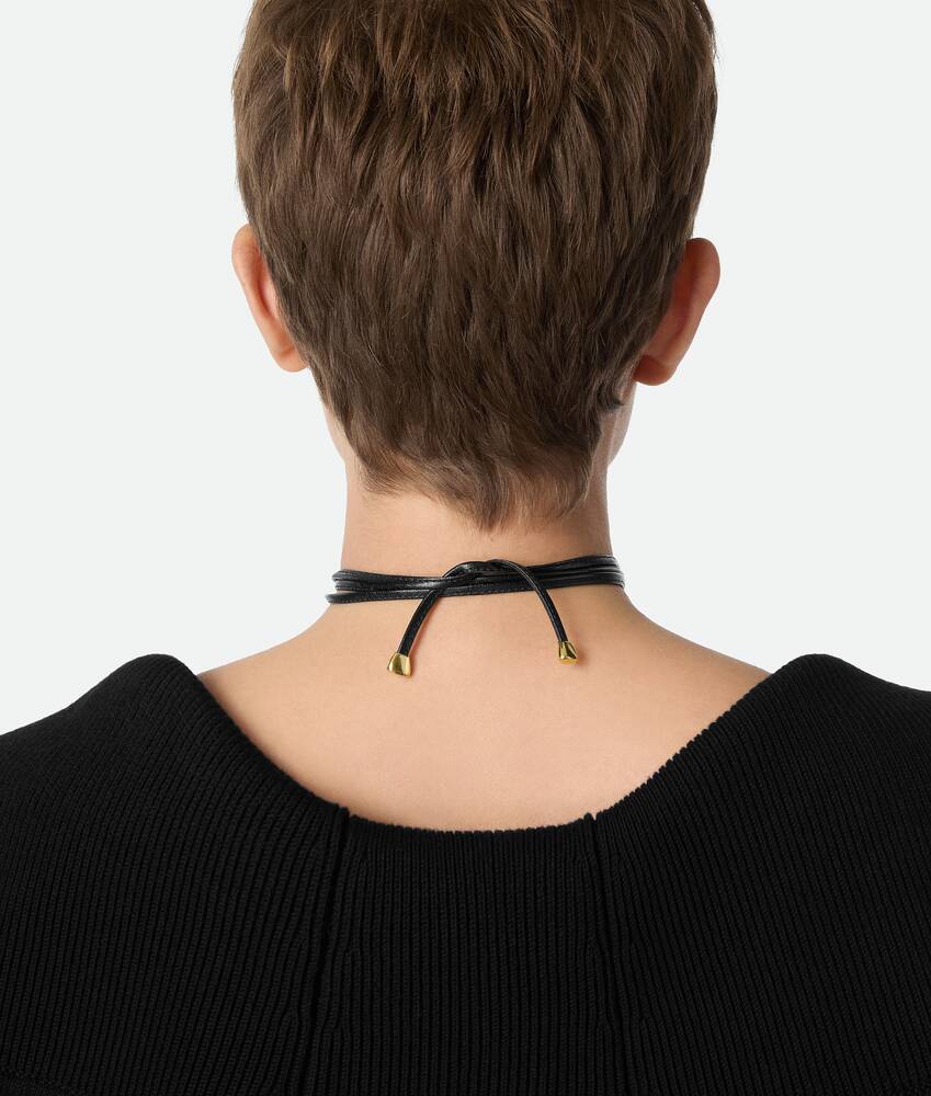 Display a large version of the product image 6 - Sardine Leather Necklace