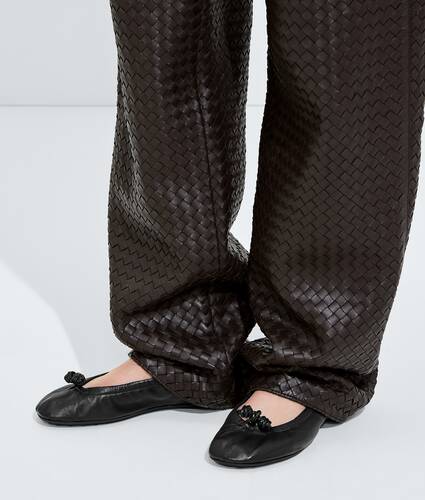 Ballerina Fantasmina da Donna in Black Bottega Veneta Italia IT - Image 2