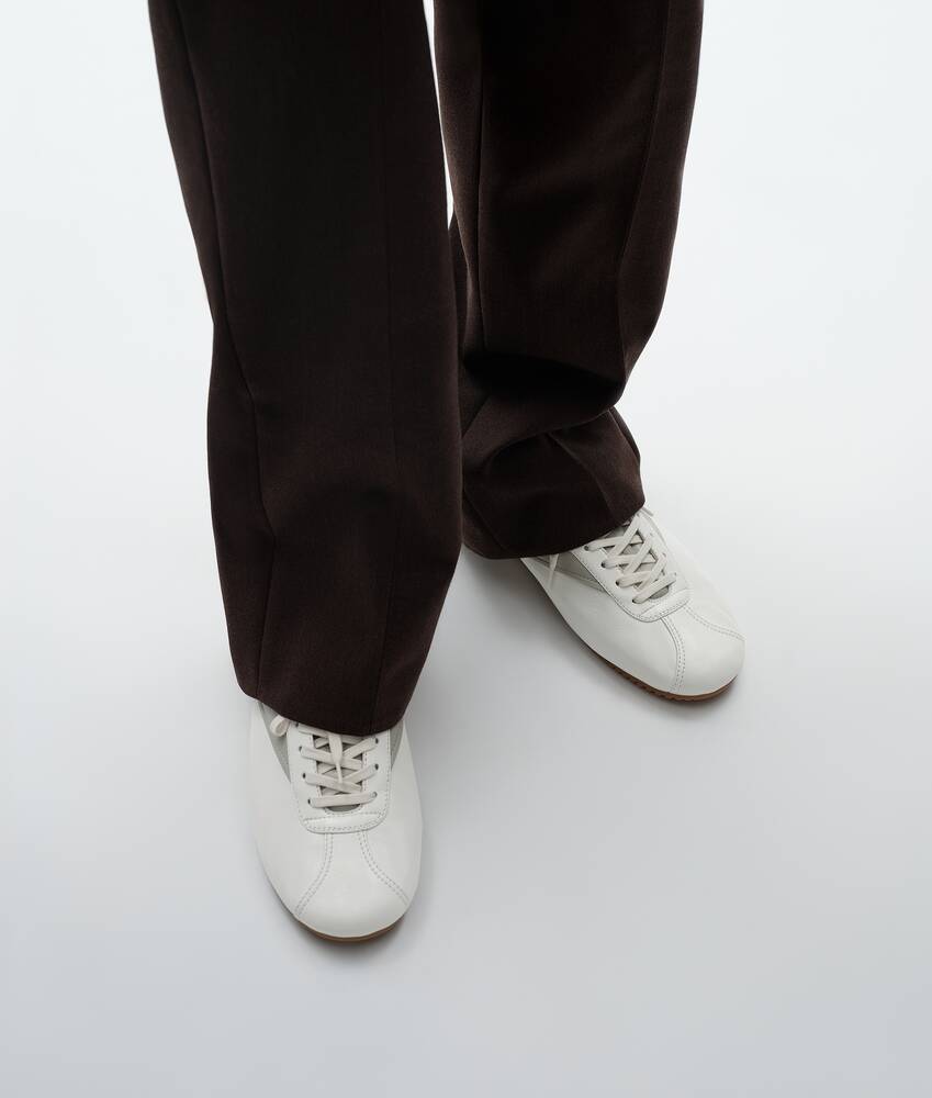 Men's Shot Sneaker in Alabaster/silica grey Bottega Veneta United Kingdom EN - Image 2