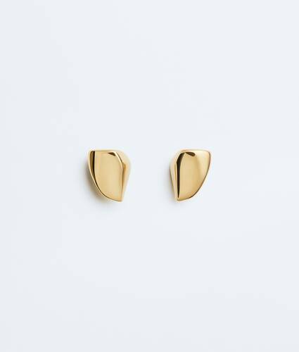 Women's Candy Prisma Earrings in Yellow gold Bottega Veneta Latvia EN - Image 1