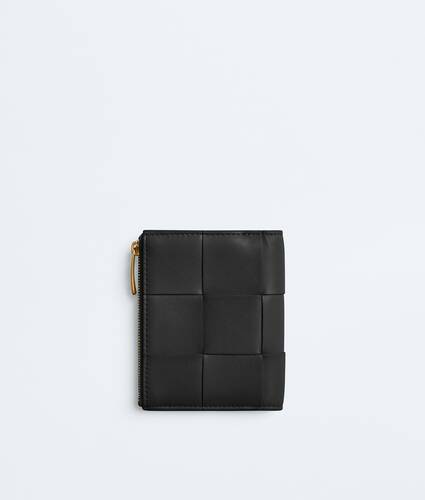 Cartera Cassette Bi-Fold peque&ntilde;a para Mujer en Black Bottega Veneta M&eacute;xico ES - Image 3