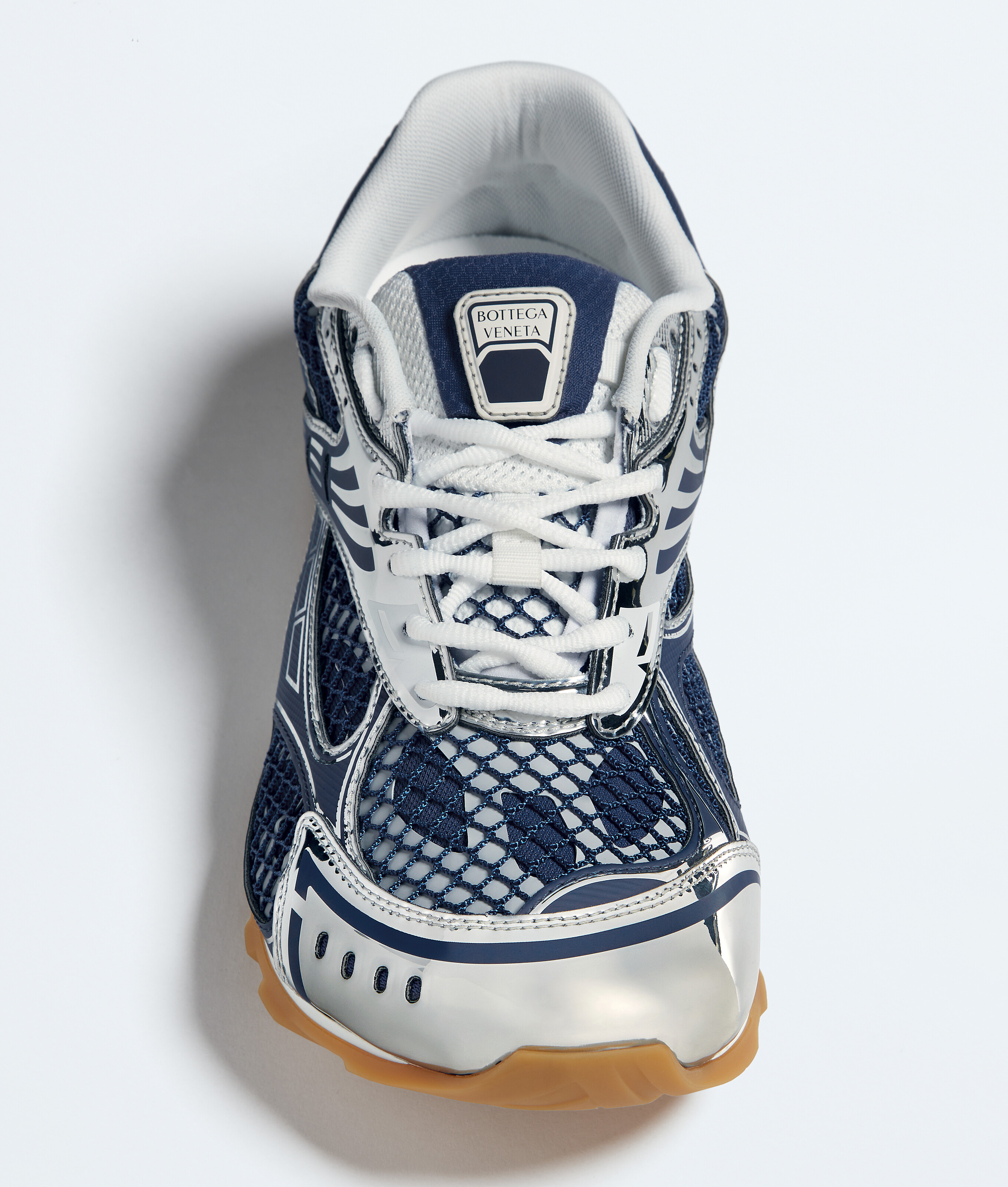 Men's Orbit Sneaker in Blue venezia/silver Bottega Veneta United States EN - Image 3