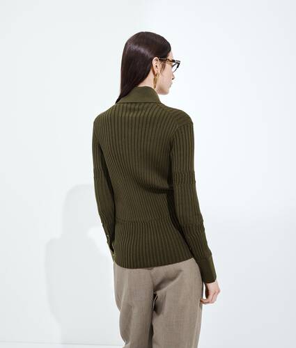 Cashmere And Silk Rib Shirt