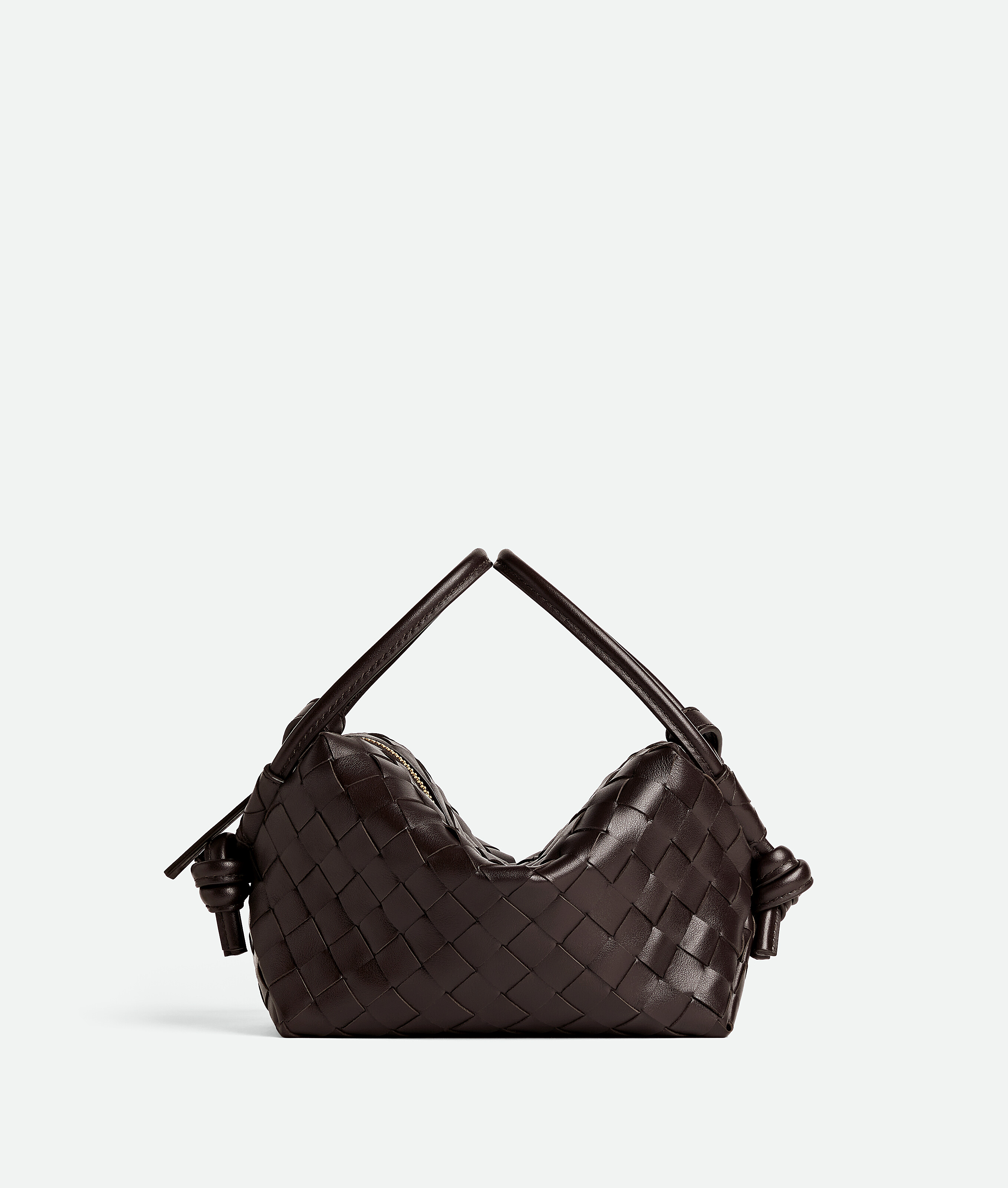 Bottega Veneta Loop Top Handle In Burgundy