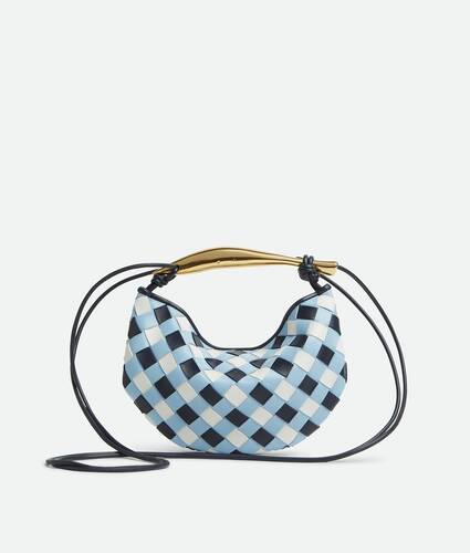 Bolso Baby Sardine para Mujer en Abyss/ice/white Bottega Veneta M&eacute;xico ES - Image 5