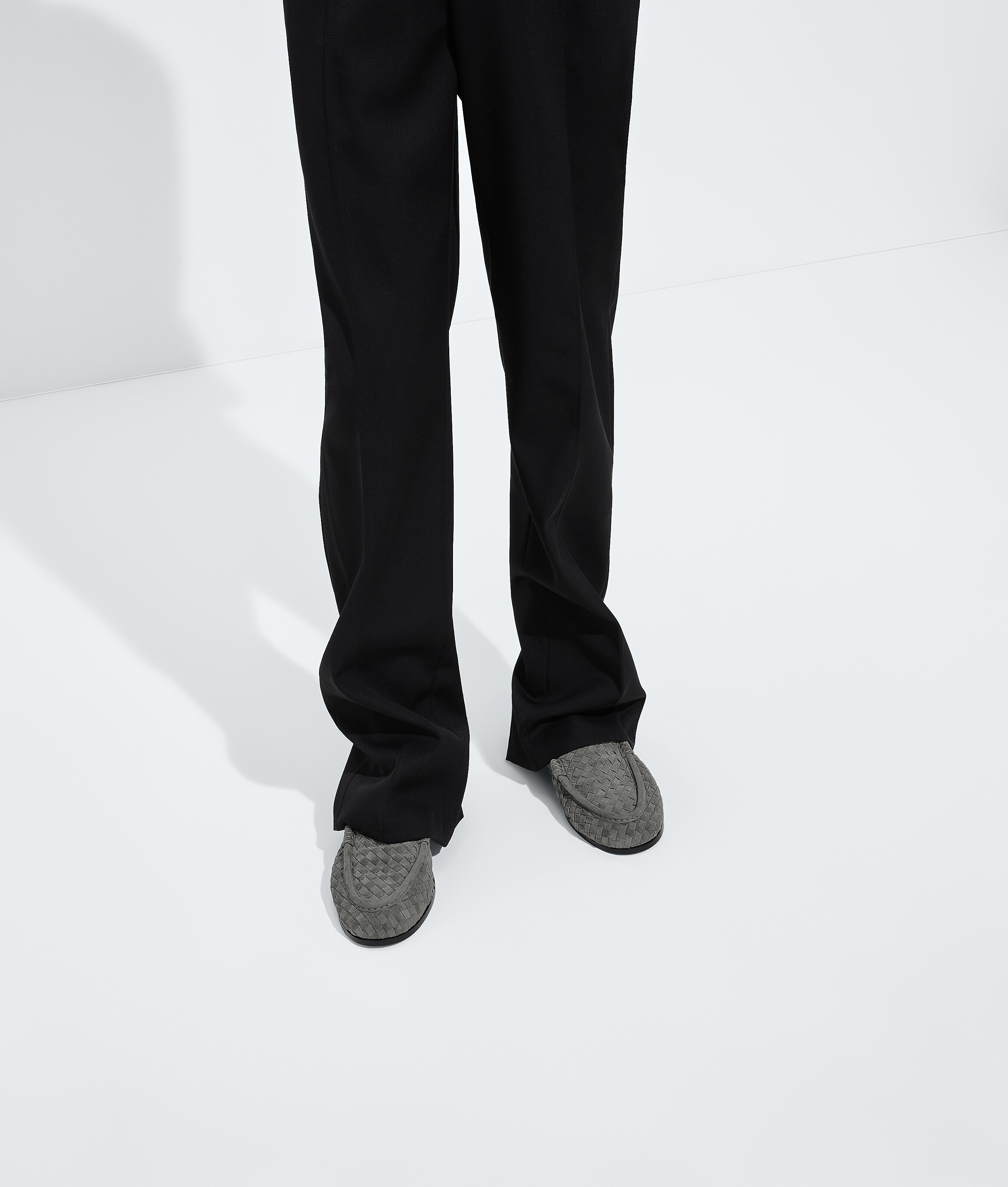 Men's Silenzio Loafer in Obsidian gray Bottega Veneta Luxembourg EN - Image 2