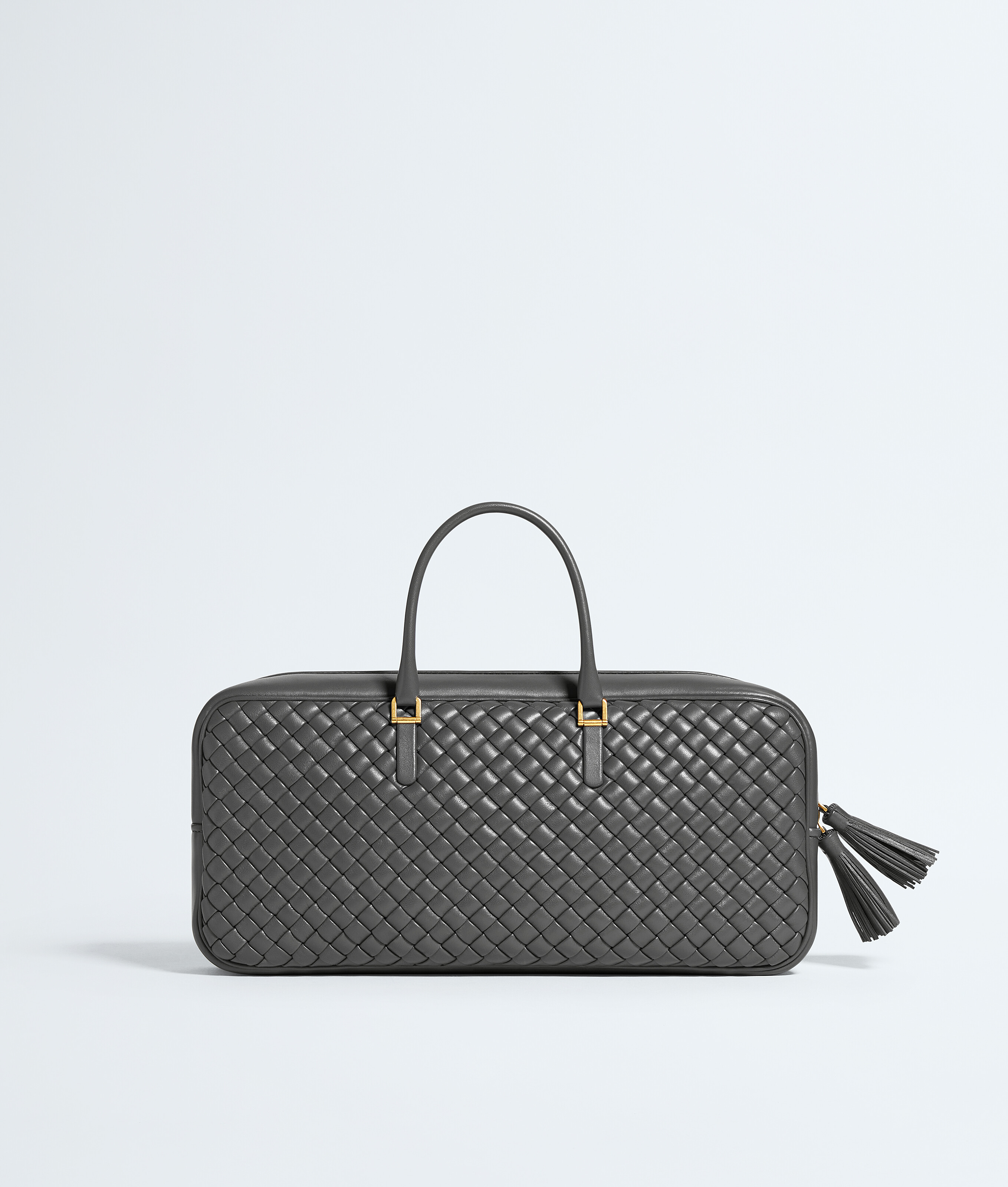 Women's Small Elio in Obsidian gray Bottega Veneta Luxembourg EN - Image 1