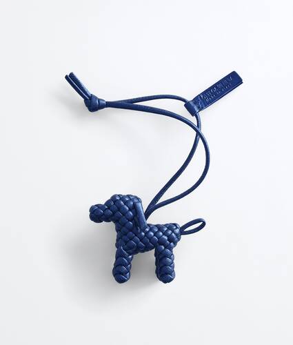 Men's Dog Charm in Space blue Bottega Veneta Qatar EN - Image 1