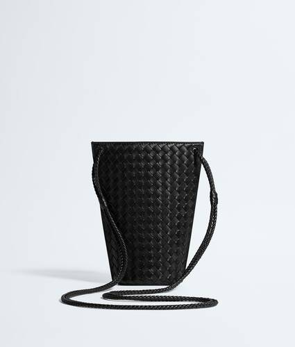 Women's Kiss Kiss Phone Bucket in Black Bottega Veneta Greece EN - Image 5