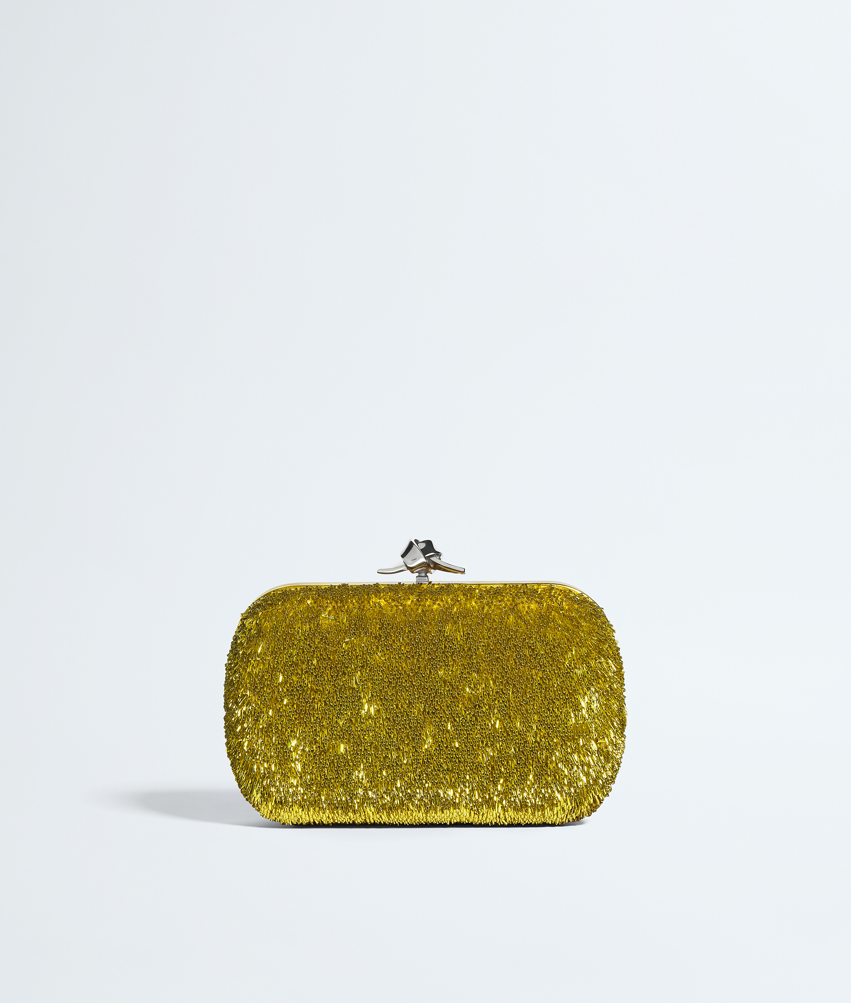 Women's Knot in Custard Bottega Veneta Brazil EN - Image 1