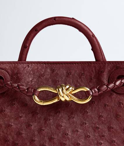 Women's Mini Andiamo in Lava red Bottega Veneta Germany EN - Image 6