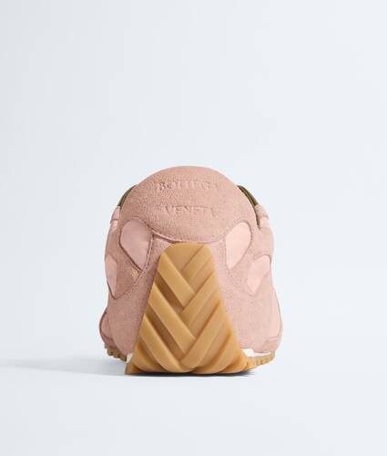 Women's Orbit Flash Sneaker in Terra pink/olive oil Bottega Veneta Cyprus EN - Image 5
