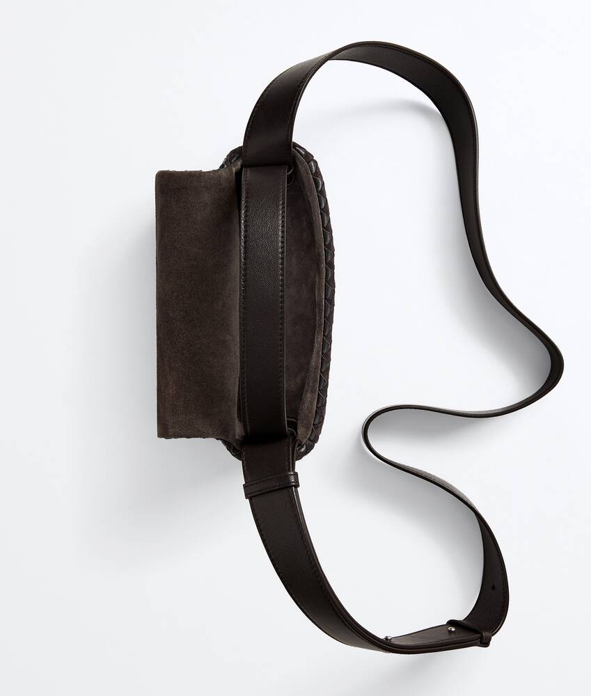 Men's Intrecciato Mini Bag With Flap in Espresso Bottega Veneta Malaysia EN - Image 3