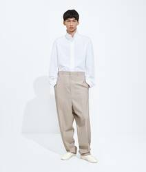 Beige/light blue