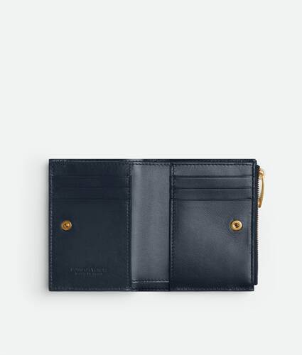 Women's Intrecciato Small Bi-Fold Wallet in Space Bottega Veneta Japan EN - Image 2