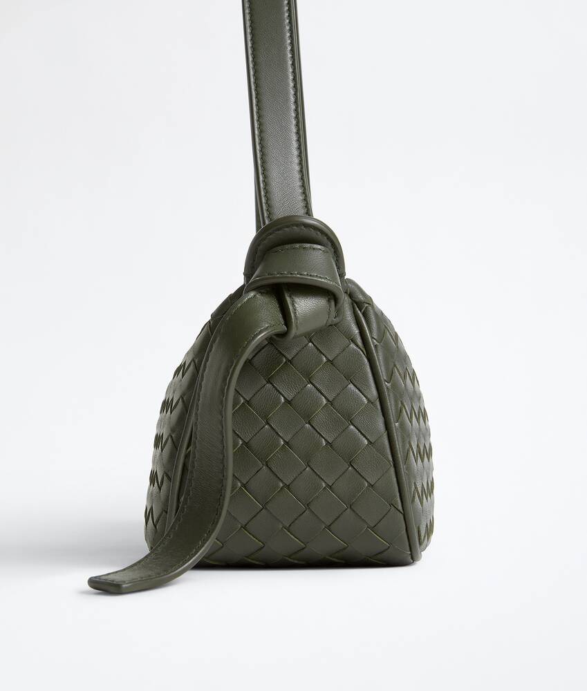 Women's Nodo Shoulder Bag in Bark green Bottega Veneta United States EN - Image 3