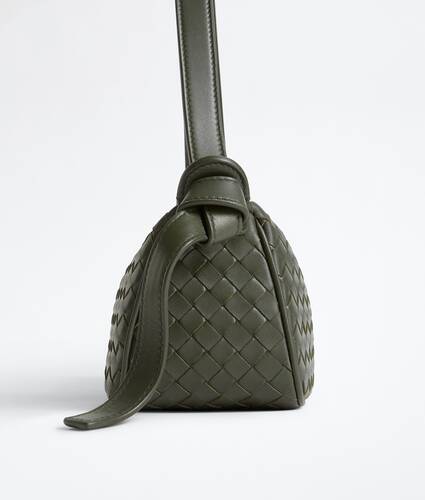 Women's Nodo Shoulder Bag in Bark green Bottega Veneta United States EN - Image 3