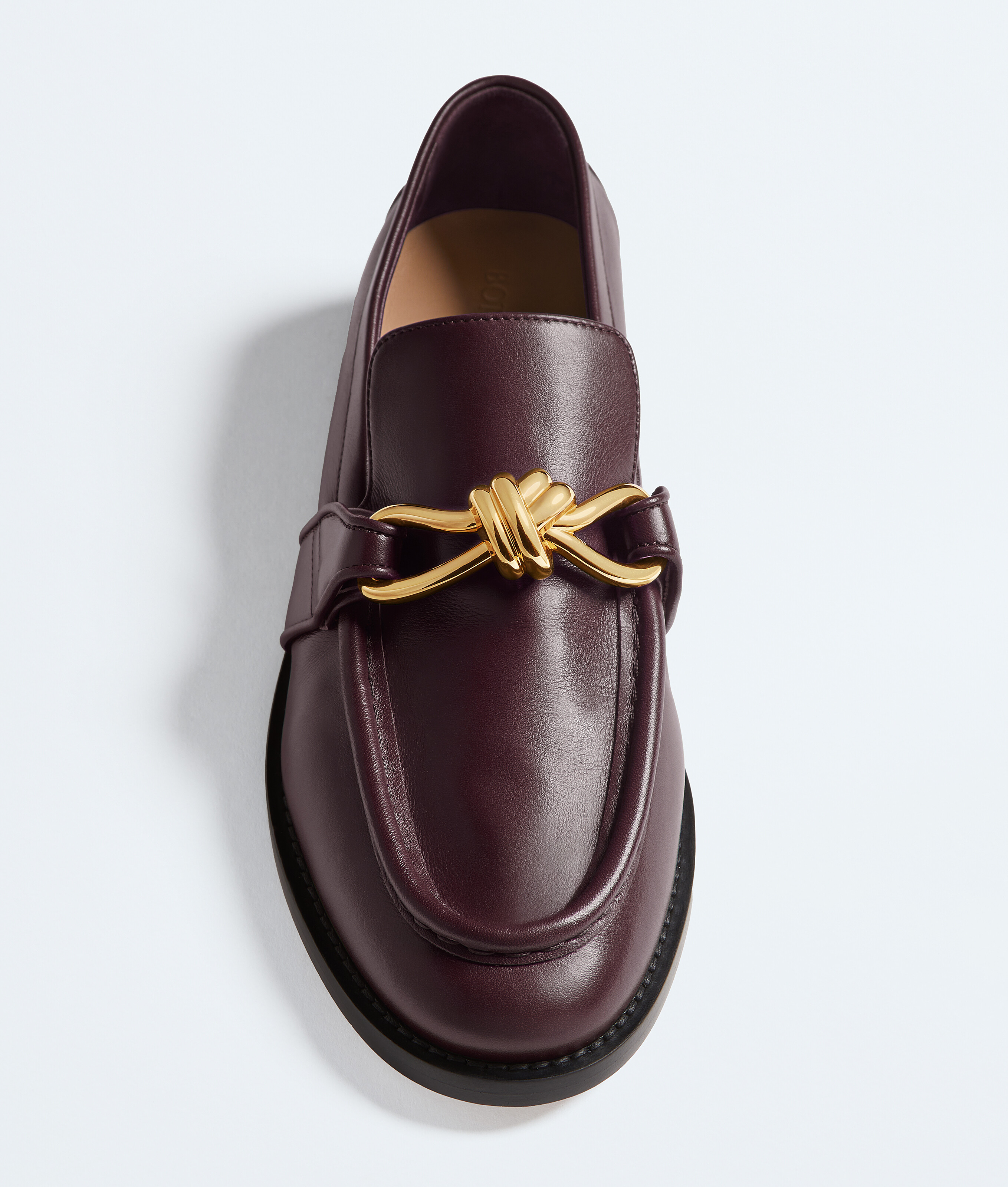 Women's Astaire Loafer in Deep mahogany Bottega Veneta Luxembourg EN - Image 4