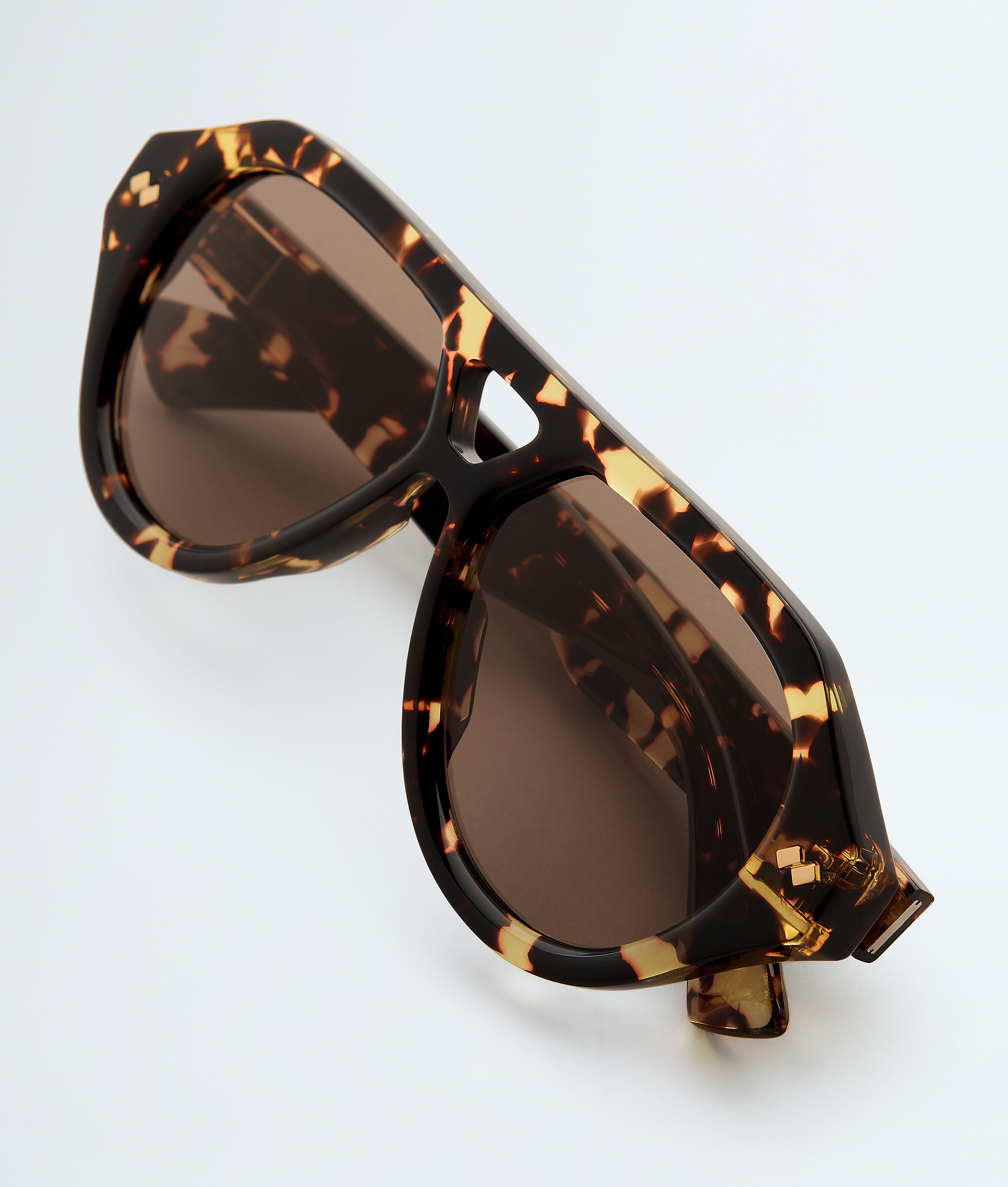 Dizzy Aviator Sunglasses in Havana/brown Bottega Veneta Finland EN - Image 3