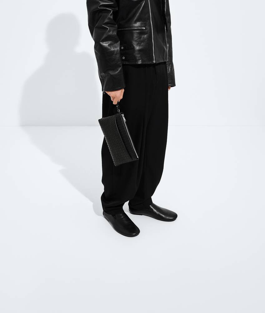Pochette Prism Intrecciato Piccolo pour Homme en Black Bottega Veneta Monaco FR - Image 2