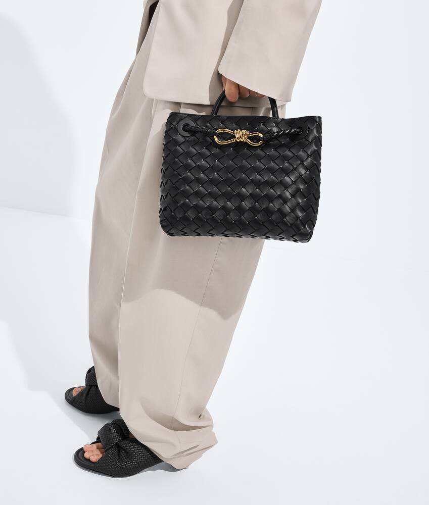 Women's Small Andiamo in Black Bottega Veneta Denmark EN - Image 8