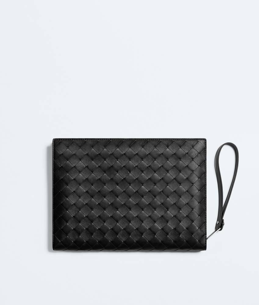 Display a large version of the product image 4 - Small Intrecciato Document Case With Wristlet
