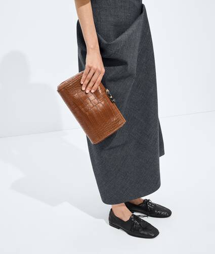 Pochette La Milanese pour Femme en Dark caramel 20 Bottega Veneta Luxembourg FR - Image 2
