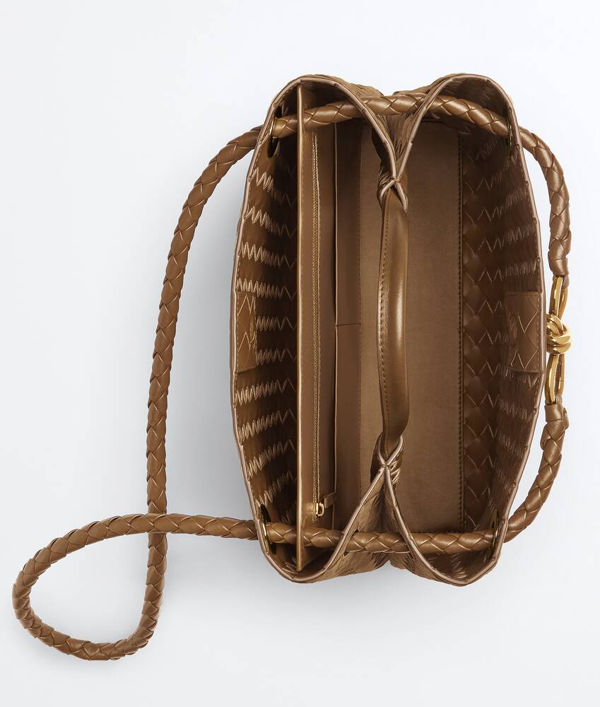 Women's Andiamo in Dark caramel 20 Bottega Veneta Switzerland EN - Image 3