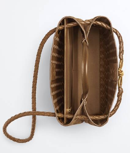 Women's Andiamo in Dark caramel 20 Bottega Veneta Switzerland EN - Image 3