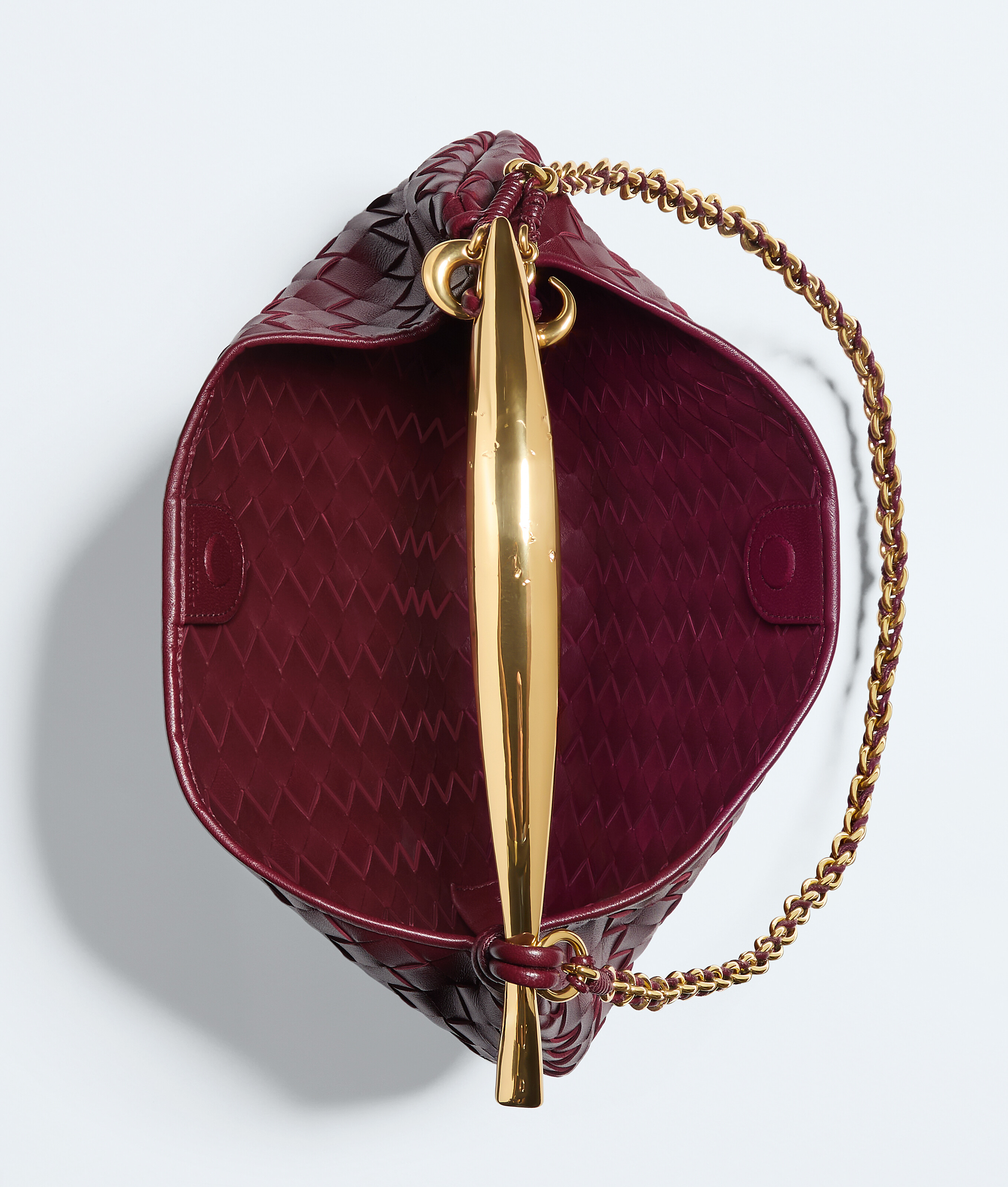 Women's Sardine Chain in Barolo Bottega Veneta Zimbabwe EN - Image 3