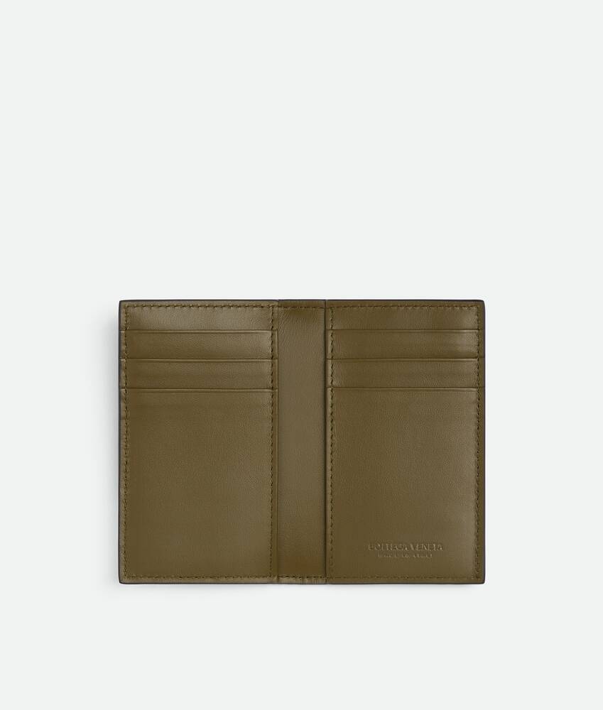 Men's Cassette Flap Card Case in Space / Mud Bottega Veneta Thailand EN - Image 2