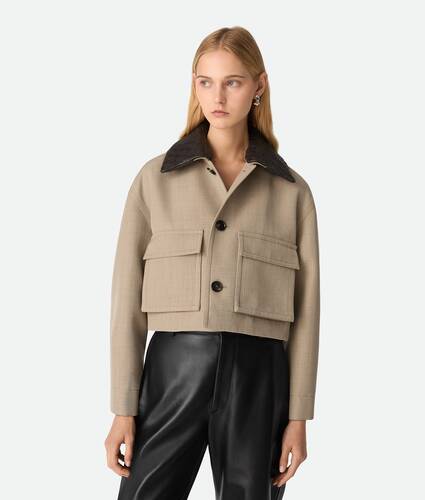 Wool Twill Blouson