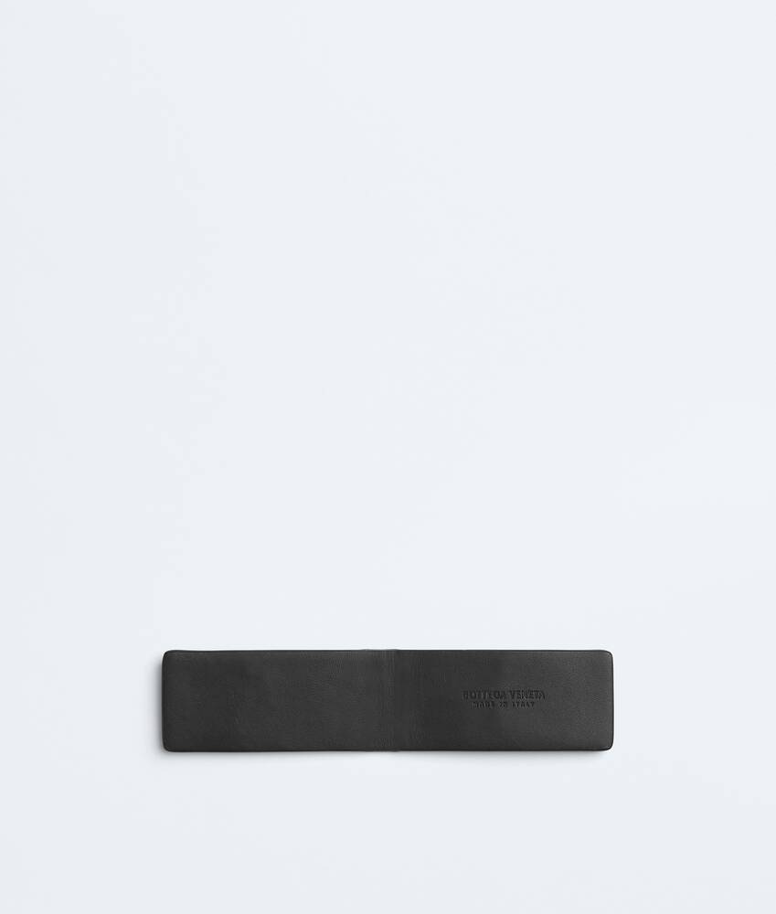 Men's Intrecciato Money Clip in Black Bottega Veneta United States EN - Image 2