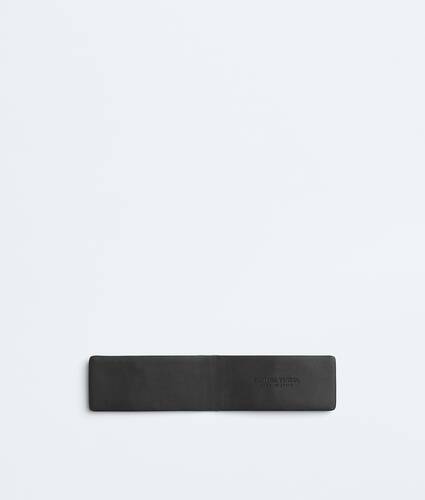 Men's Intrecciato Money Clip in Black Bottega Veneta Mexico EN - Image 2