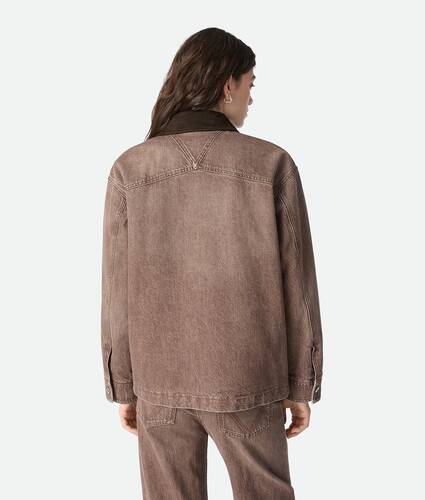 Brown Denim Jacket